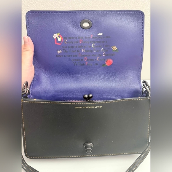 Coach/Disney Dinky crossbody bag from the "A Dark Fairy Tale" - Picture 4 of 10
